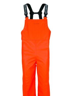 NWT Vallation Ocean Rein Bib Size M Orange